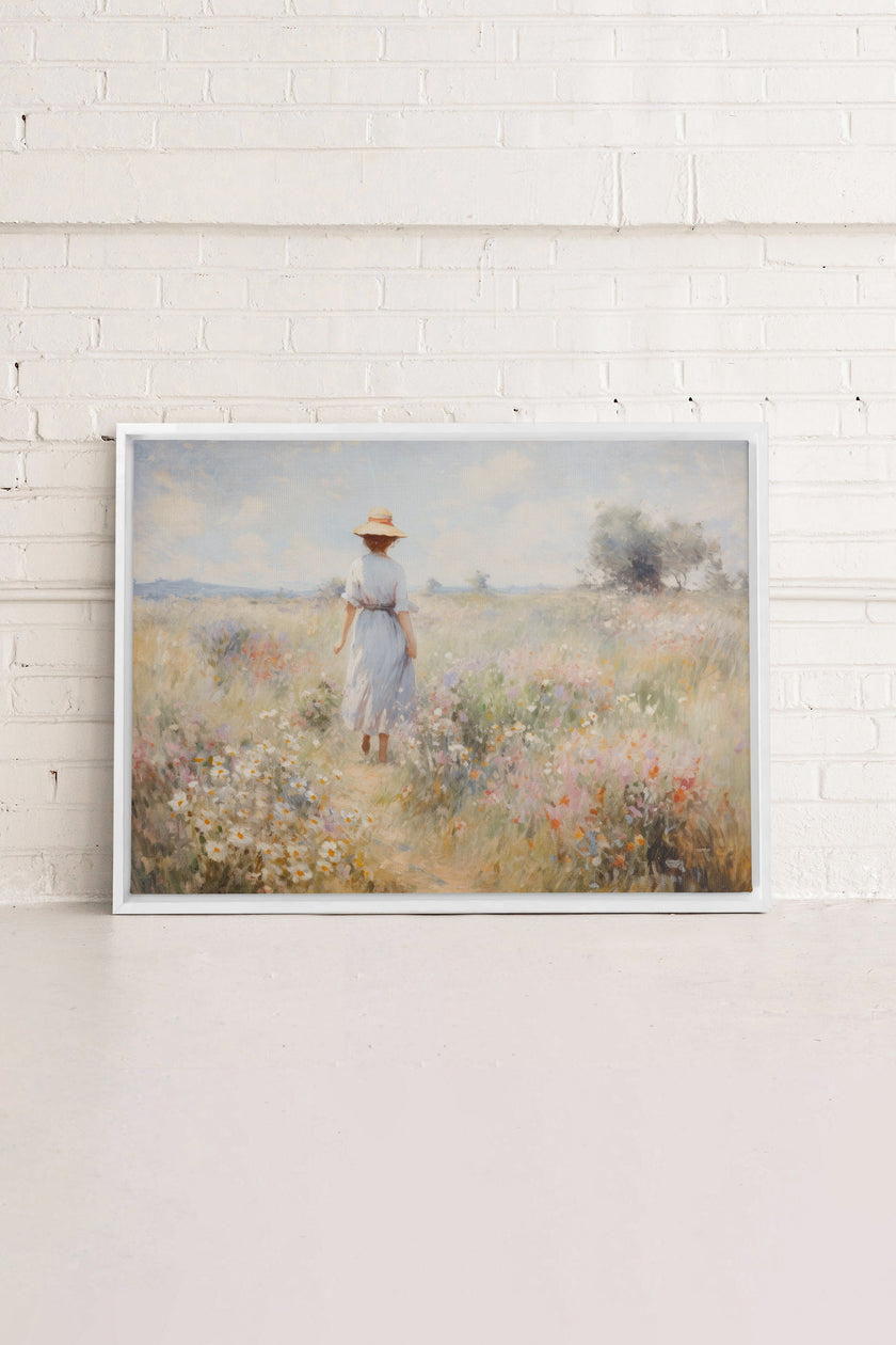 Pastel Meadows, Oeuvre sur toile étirée