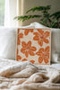 RAYON FLORAL, Oeuvre sur toile étirée