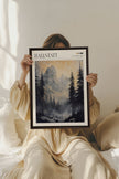 HALLSTATT, Oeuvre sur toile étirée