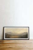 SOFT GLOW, Oeuvre sur toile étirée