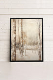 Winter Essence, Oeuvre sur toile étirée