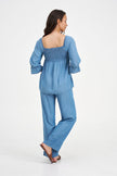 Women's Woven Tunic Top