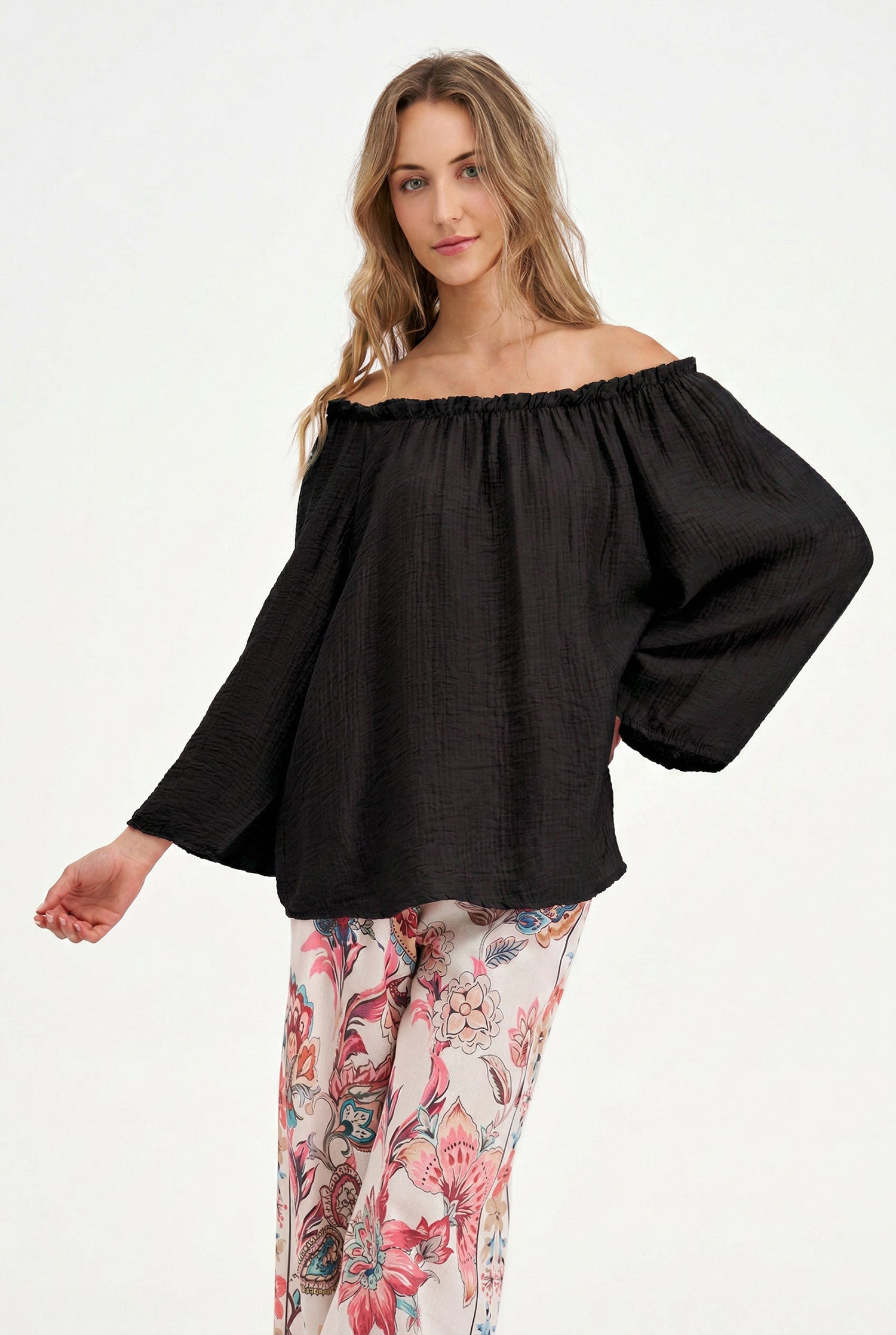 Women's Woven Tunic Top