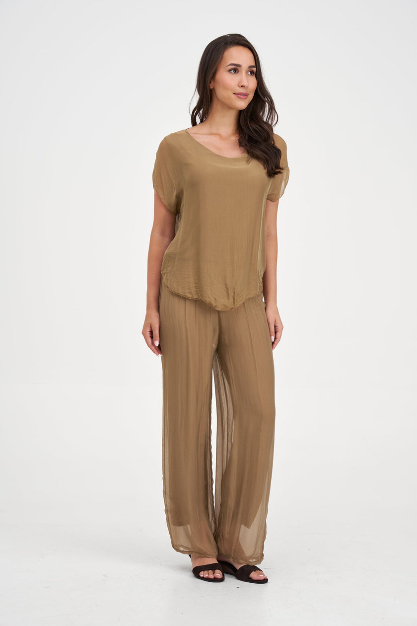 Women's Woven Tunic Top