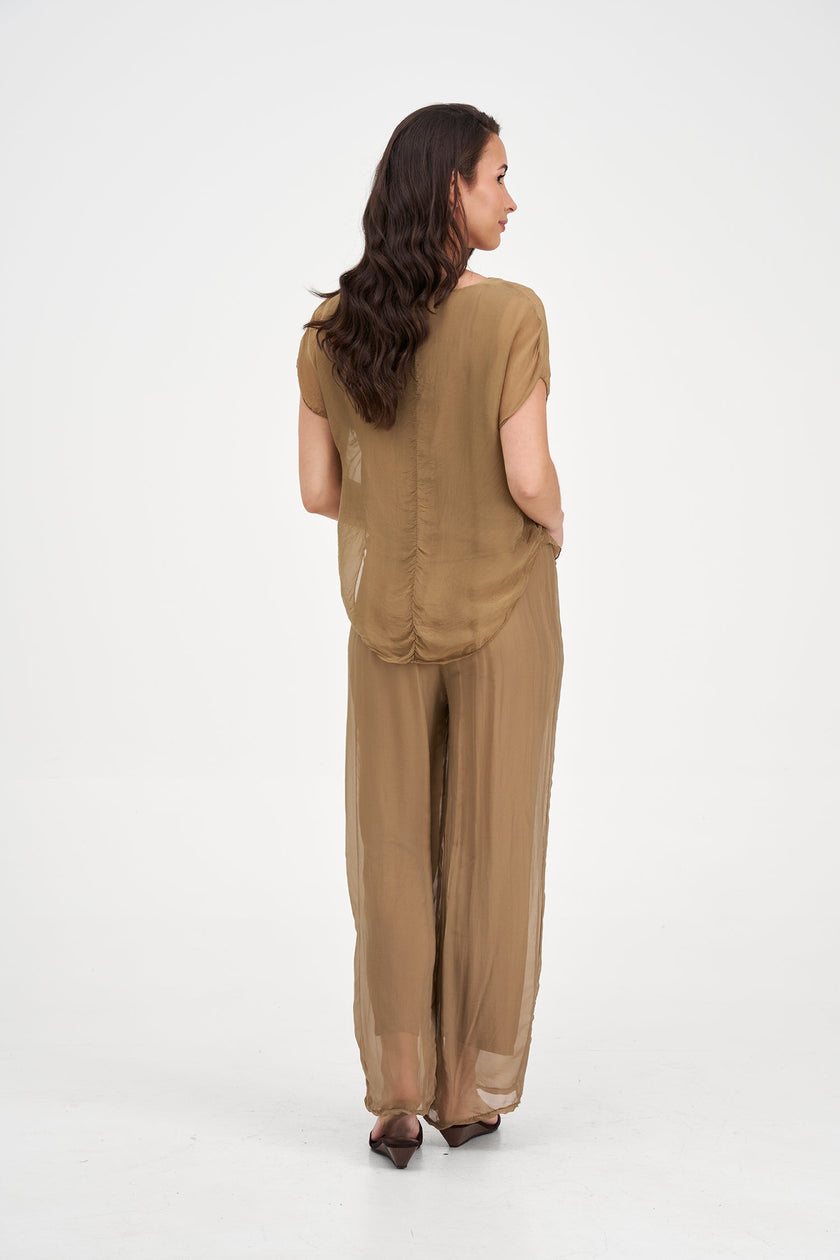 Women's Woven Tunic Top