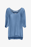 Women's Woven Tunic Top