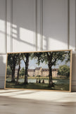SUMMER AT THE ESTATE, Oeuvre sur toile étirée