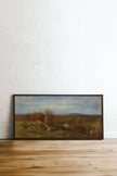 COUNTRYSIDE GLOW, Oeuvre sur toile étirée