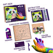 OKTO - COLORING WITH CLAY BY NUMBERS - PANDA