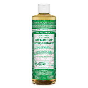 Dr. Bronner's Magic Soap - Almond Pure-Castile Soap (473ml)