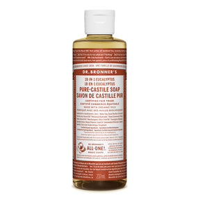 Dr. Bronner's Magic Soap - Eucalyptus Pure-Castile Soap (237ml)