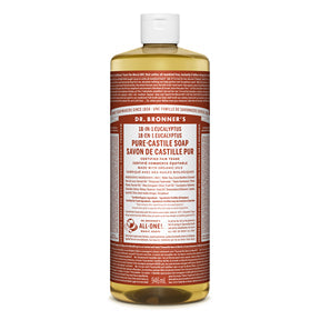 Dr. Bronner's Magic Soap - Eucalyptus Pure-Castile Liquid Soap (946ml)