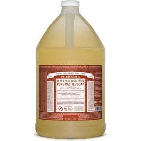 Dr. Bronner's Magic Soap - Eucalyptus Pure-Castile Soap (3.8L)