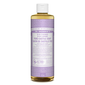 Dr. Bronner's Magic Soap - Lavender Pure-Castile Soap (473ml)