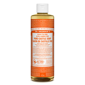 Dr. Bronner's Magic Soap - Tea Tree Pure-Castile Soap (473ml)