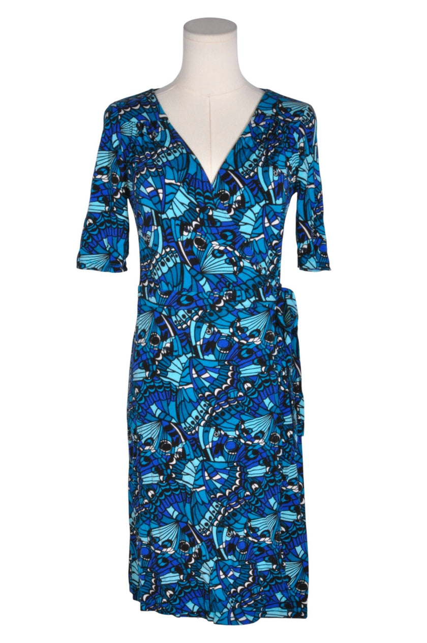 H&M Women Wrap Dresses Regular fit in Blue - 12
