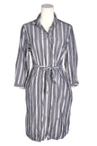 DENVER HAYES Women Wrap Dresses Regular fit in Gray - M