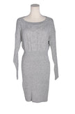 SHEIN Women Midi Dresses Regular fit in Gray - L