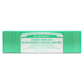 Dr. Bronner's Magic Soap - Spearmint ALL-ONE Toothpaste (140g)