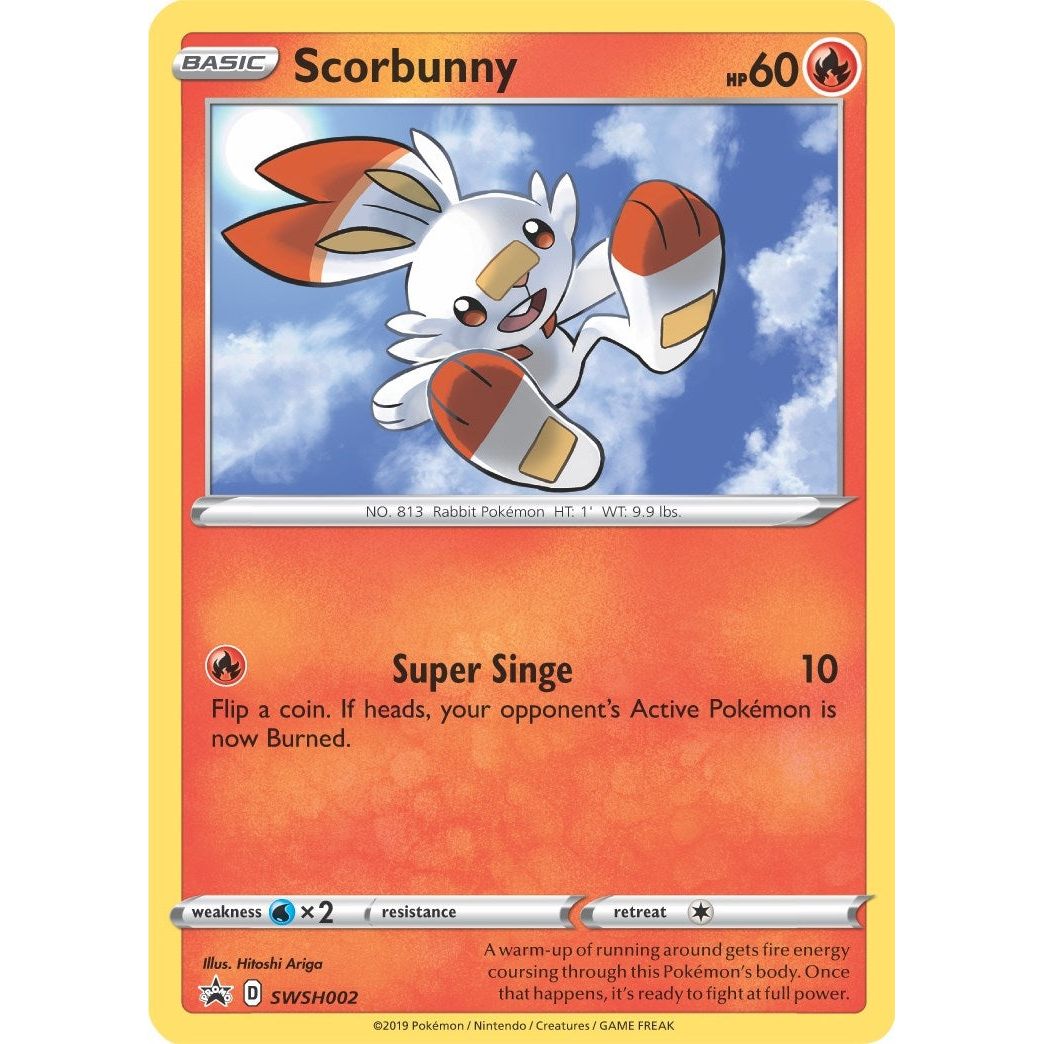 Scorbunny - SWSH002 (SWSH002) (SWSD)
