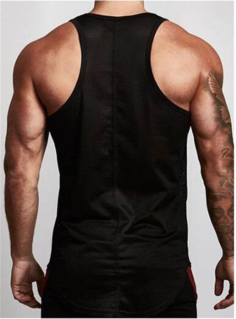 Sleeveless Sportwear vest Fitness Workout Gym Tank top for men