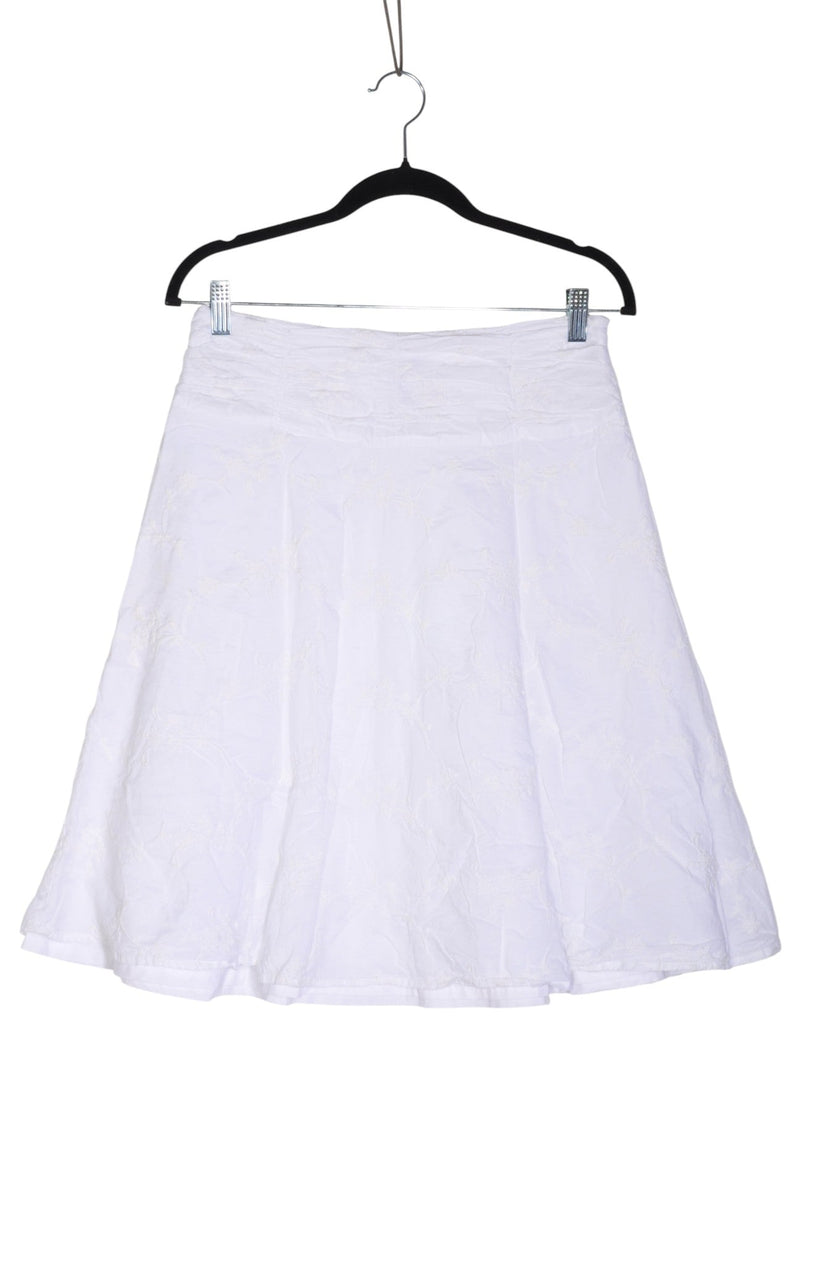 TRES YOU Women A-Line Skirts Regular fit in White - 4