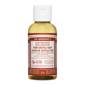 Dr. Bronner's Magic Soap - Eucalyptus Pure-Castile Soap (59ml)
