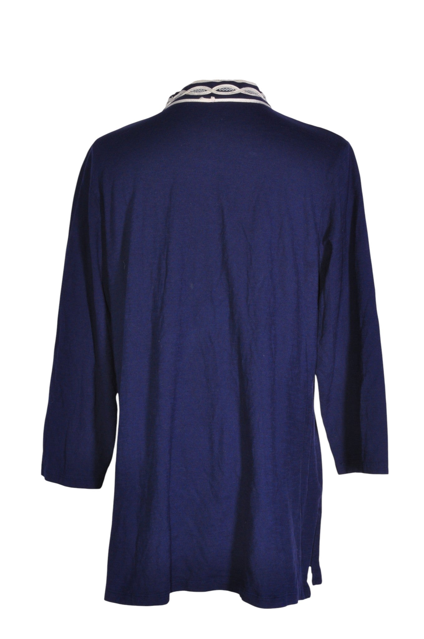 TANJAY Women Tunics Regular fit in Blue - M