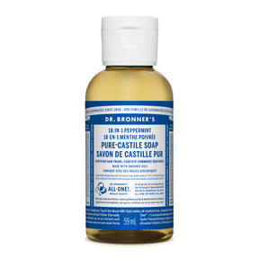 Dr. Bronner's Magic Soap - Peppermint Pure-Castile Soap (59ml)