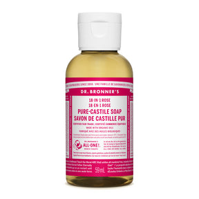 Dr. Bronner's Magic Soap - Rose Pure-Castile Soap (59ml)