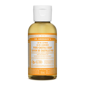 Dr. Bronner's Magic Soap - Citrus Pure-Castile Soap (59ml)