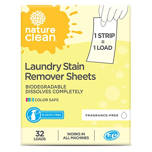 Nature Clean - Laundry Stain Remover Strips (32ct)