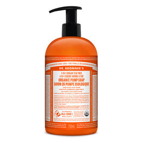 Dr. Bronner's Magic Soap - Tea Tree Organic Sugar Soap (710ml)