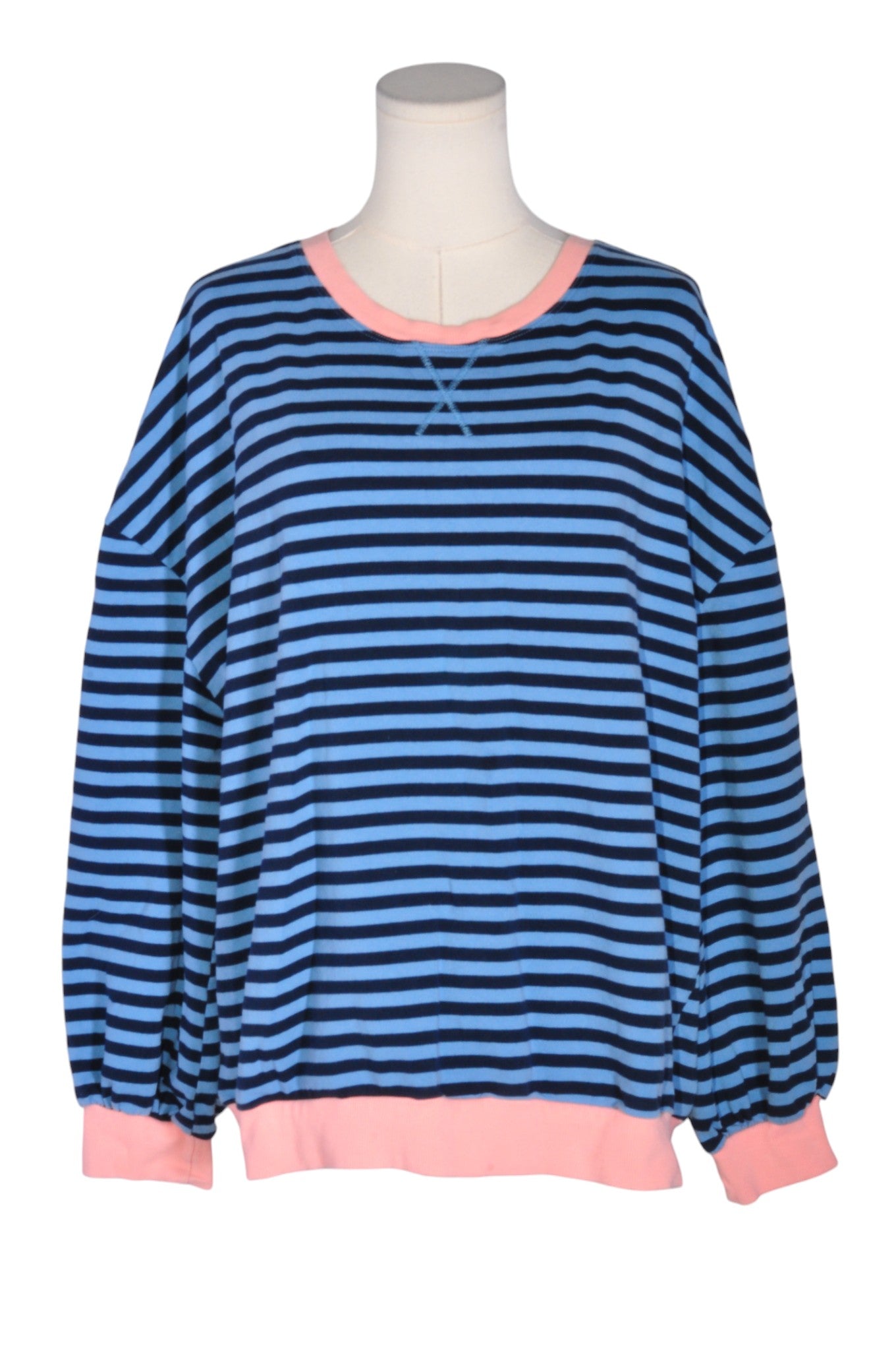 UNBRANDED Women Sweatshirts Regular fit in Blue - L