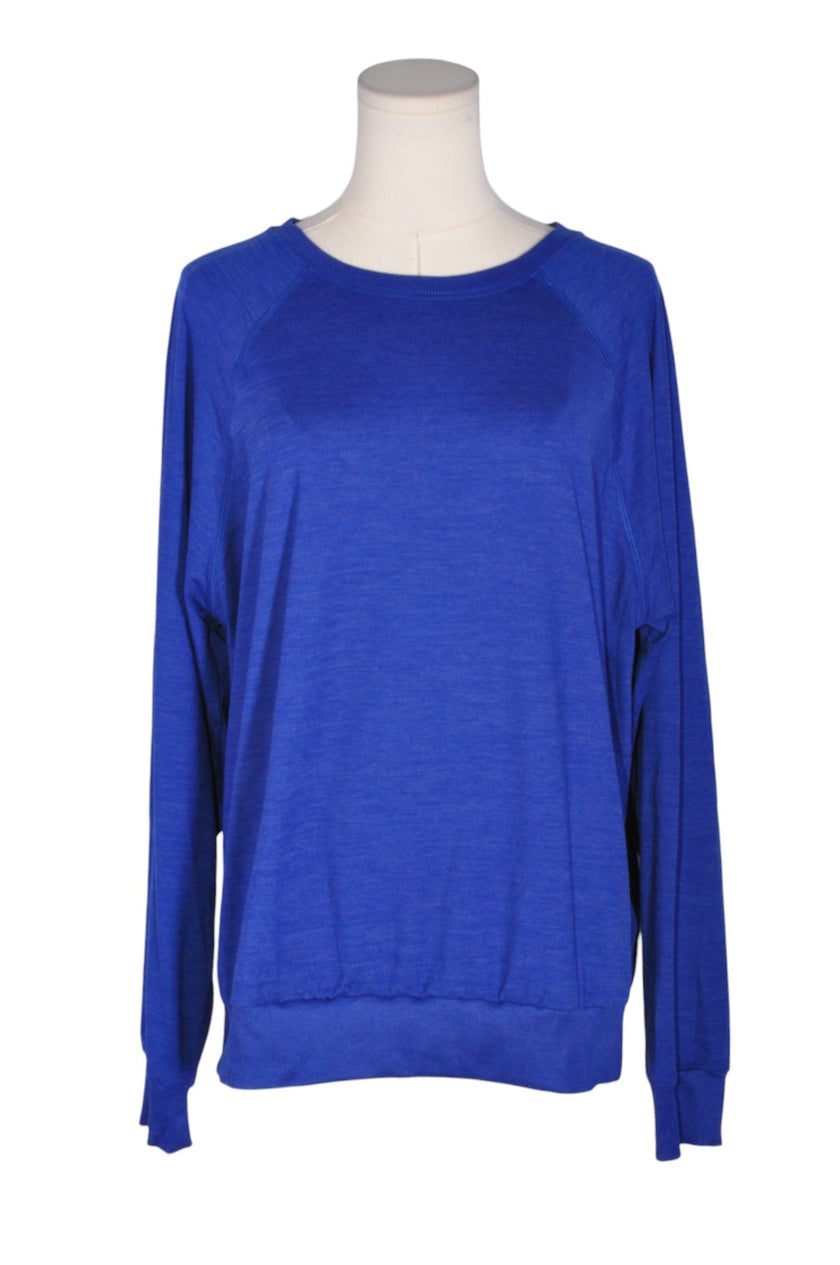 HYBA Women Sweatshirts Regular fit in Blue - L