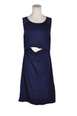 THYME MATERNITY Women A-Line Dresses Regular fit in Blue - L