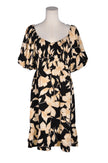 MAURICES Women A-Line Dresses Regular fit in Black - L