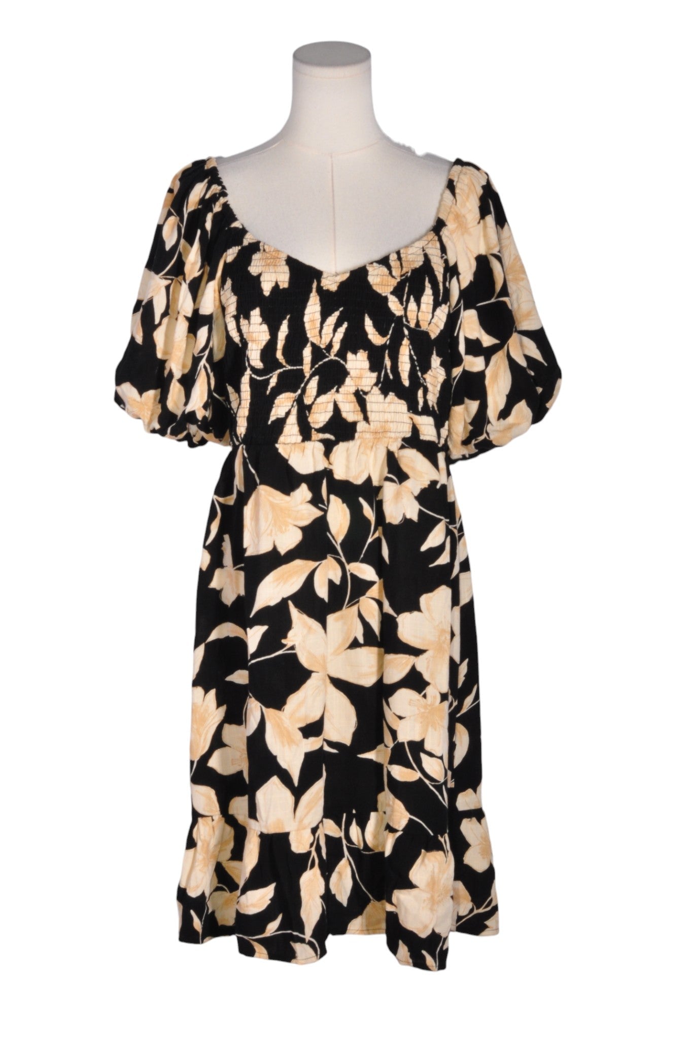 MAURICES Women A-Line Dresses Regular fit in Black - L
