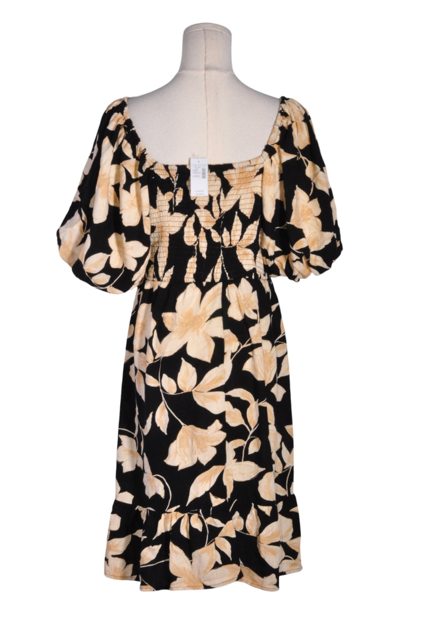 MAURICES Women A-Line Dresses Regular fit in Black - L