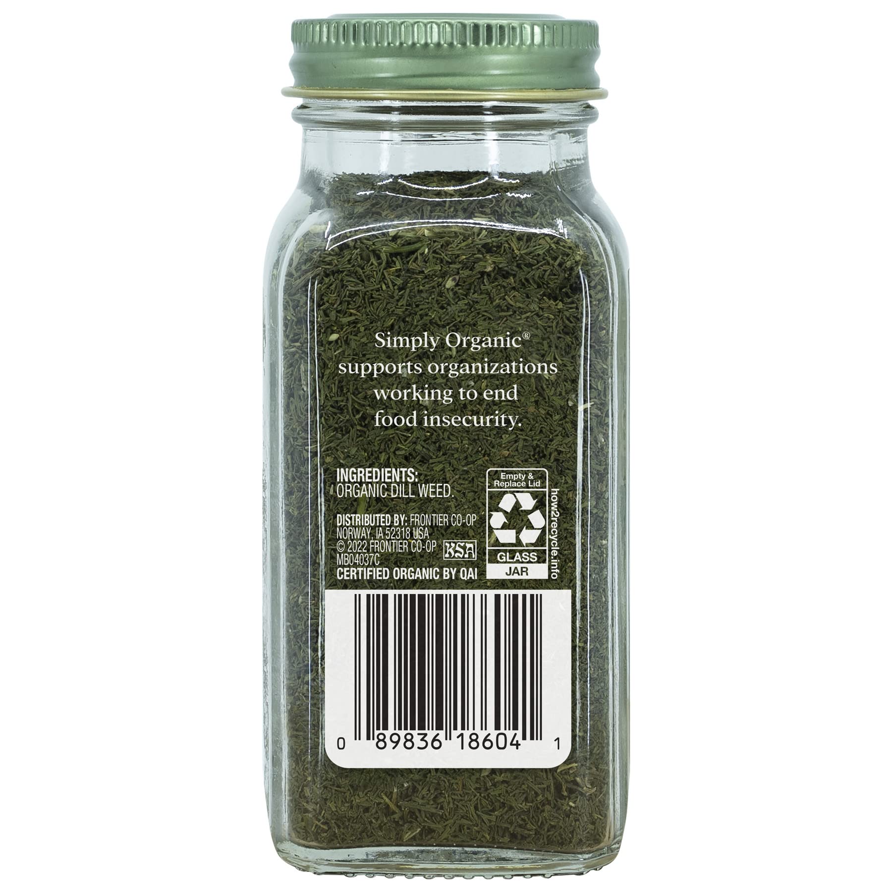 Simply Organic - Dill Weed (23g)