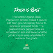 Simply Organic - Black Peppercorn Grinder (75g)