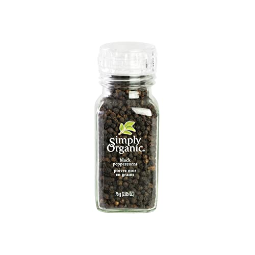 Simply Organic - Black Peppercorn Grinder (75g)