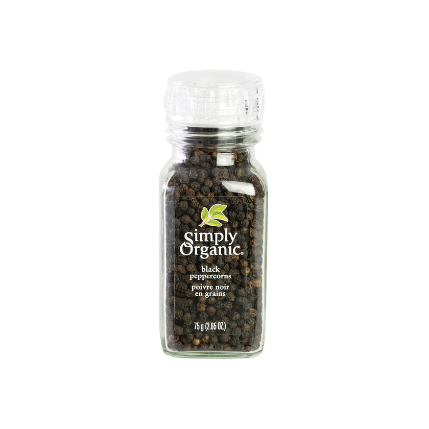Simply Organic - Black Peppercorn Grinder (75g)
