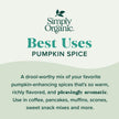 Simply Organic - Pumpkin Spice (55g)