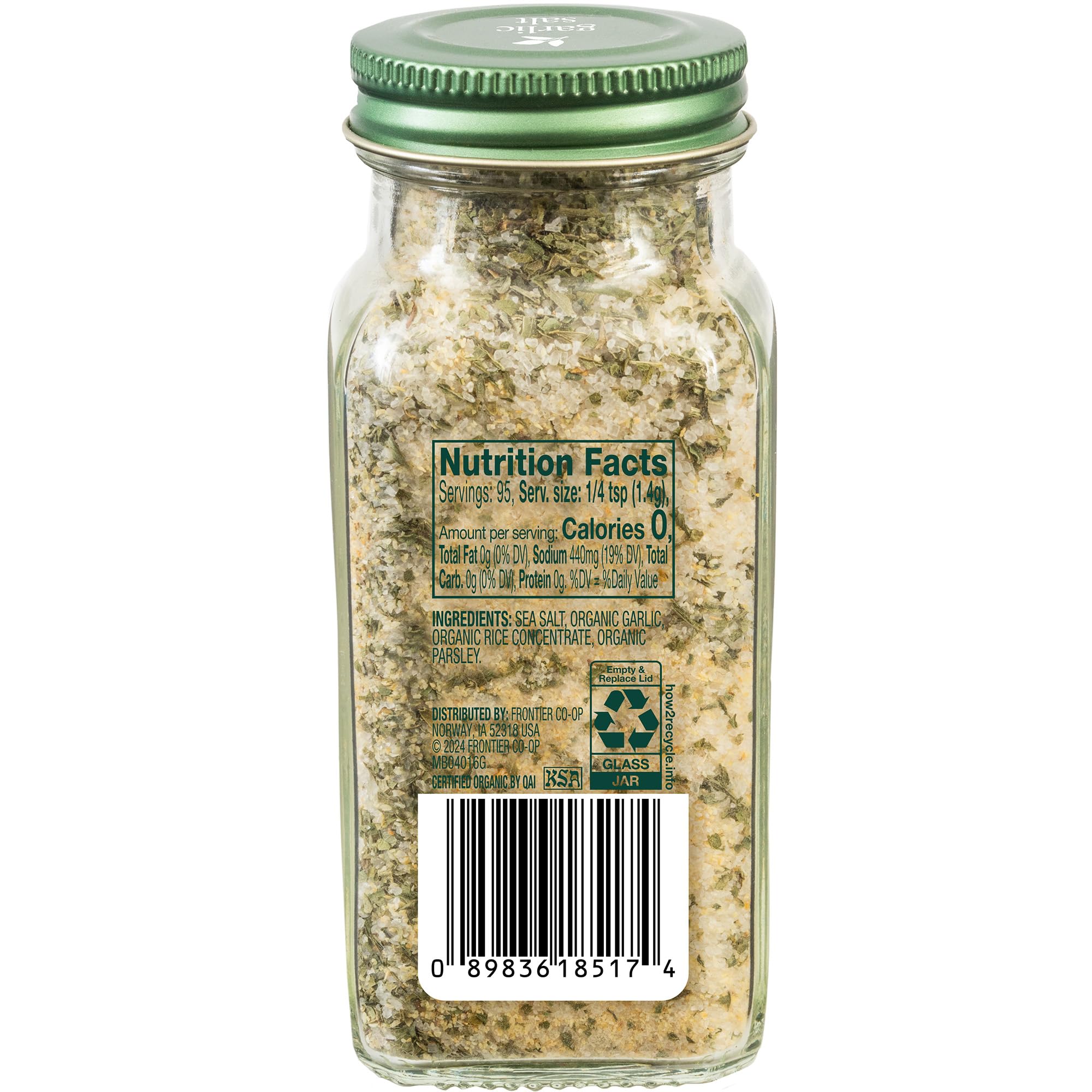 Simply Organic - Garlic Salt (133g)