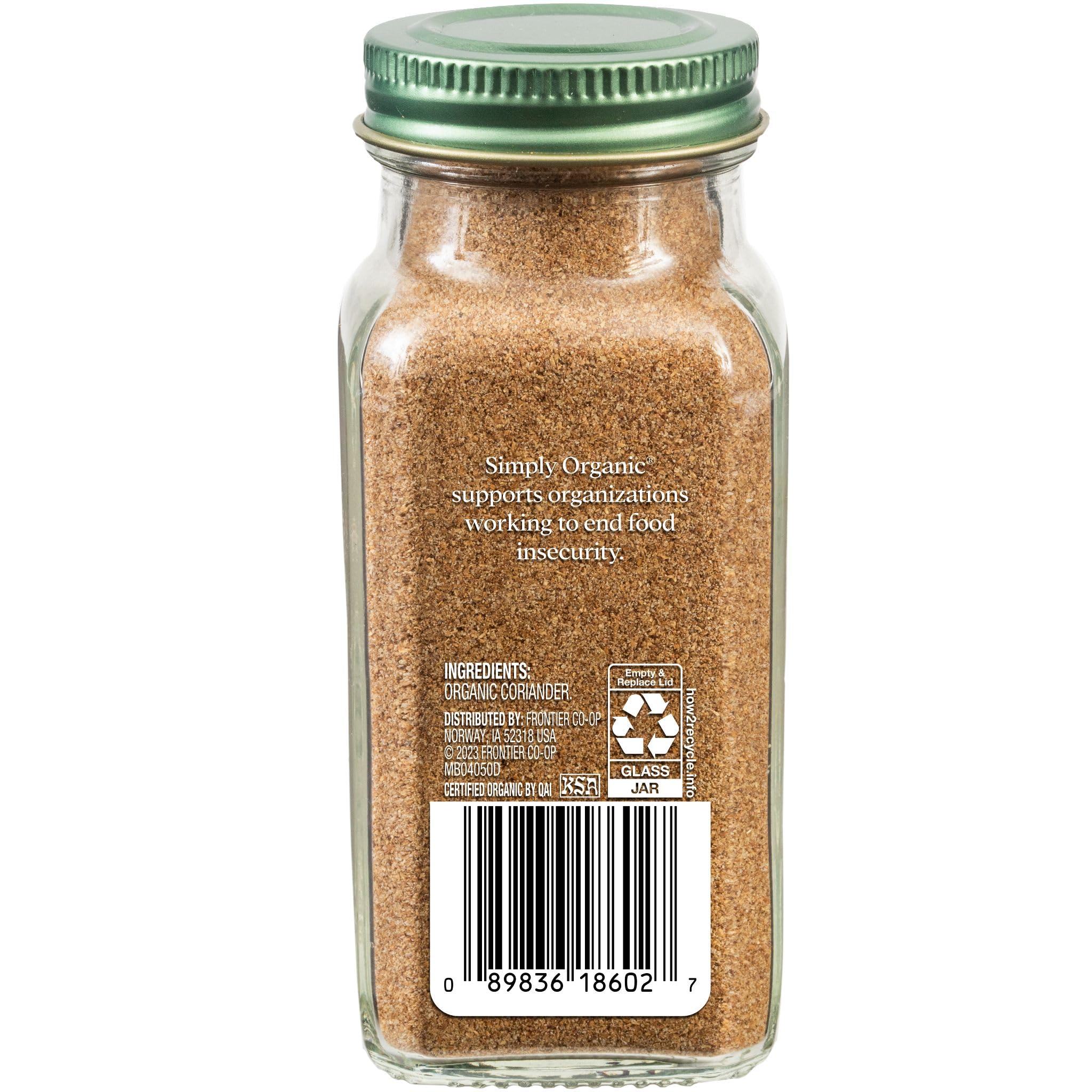 Simply Organic - Coriander (65g)