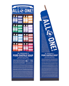 Dr. Bronner's Magic Soap - Pure-Castile Soap - Mixed Display (1disp)