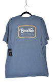 BRIXTON Men T-Shirts Regular fit in Blue - L