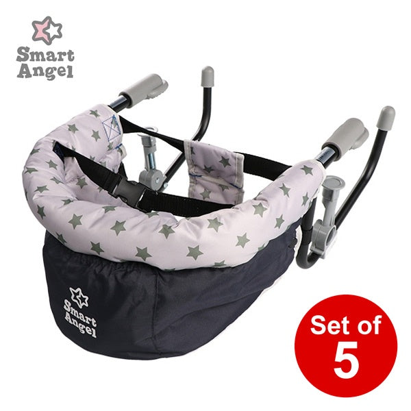 [ ケース販売 ]  SmartAngel  テーブルチェア（グレイネイビースター）×5個入 [西松屋]【日本出荷】