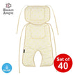 [ ケース販売 ]  SmartAngel  マルチシート吸水速乾（レモン）×40個入 [西松屋]【日本出荷】